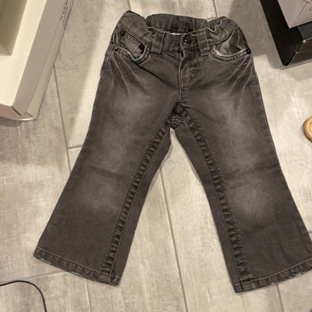 Little maven jeans grey size 24 boys girls boys